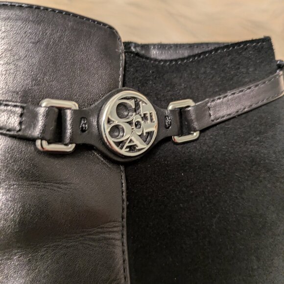 Coach Black Leather Booties - Picture 6 of 9